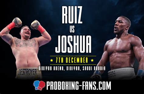 Anthony Joshua vs. Andy Ruiz Jr. fight prediction, .